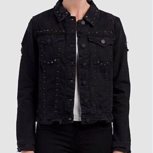 Blank NYC stud denim jacket